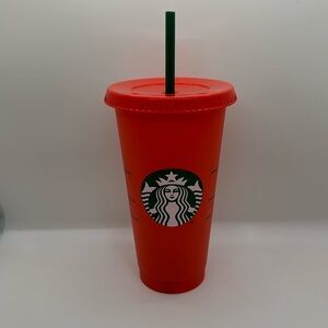 Starbucks Summer 2020 Red Color Changing Cup 24oz